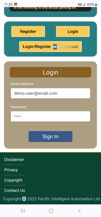 Login